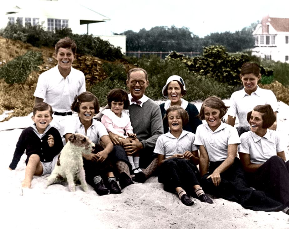 Kennedy Family at Hyannis Port, 04 September 1931